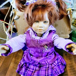 ANNETTE HIMSTEDT 26" DOLL "JANKA" REFLECTIONS of YOUTH no original outfit